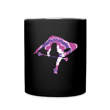Tambourstab swirling - Full Colour Mug - black - Front