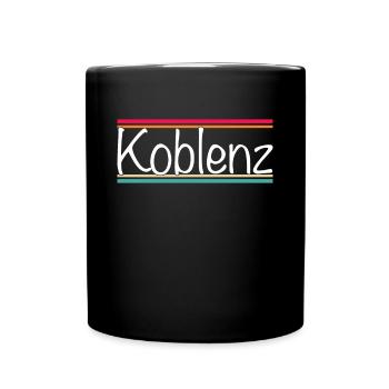 Koblenz - Full Colour Mug - black - Front