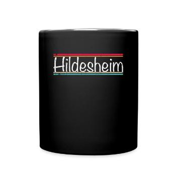 Hildesheim - Tasse einfarbig - Schwarz - Vorne
