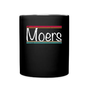 Moers - Tasse einfarbig - Schwarz - Vorne
