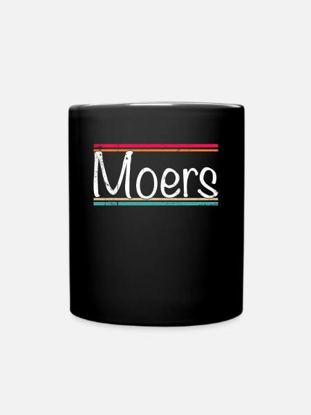 Moers - Tasse einfarbig - Schwarz