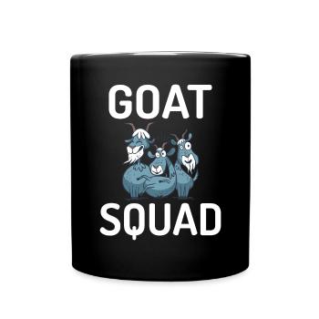Goat Gift Goat Lover Gift - Full Colour Mug - black - Front