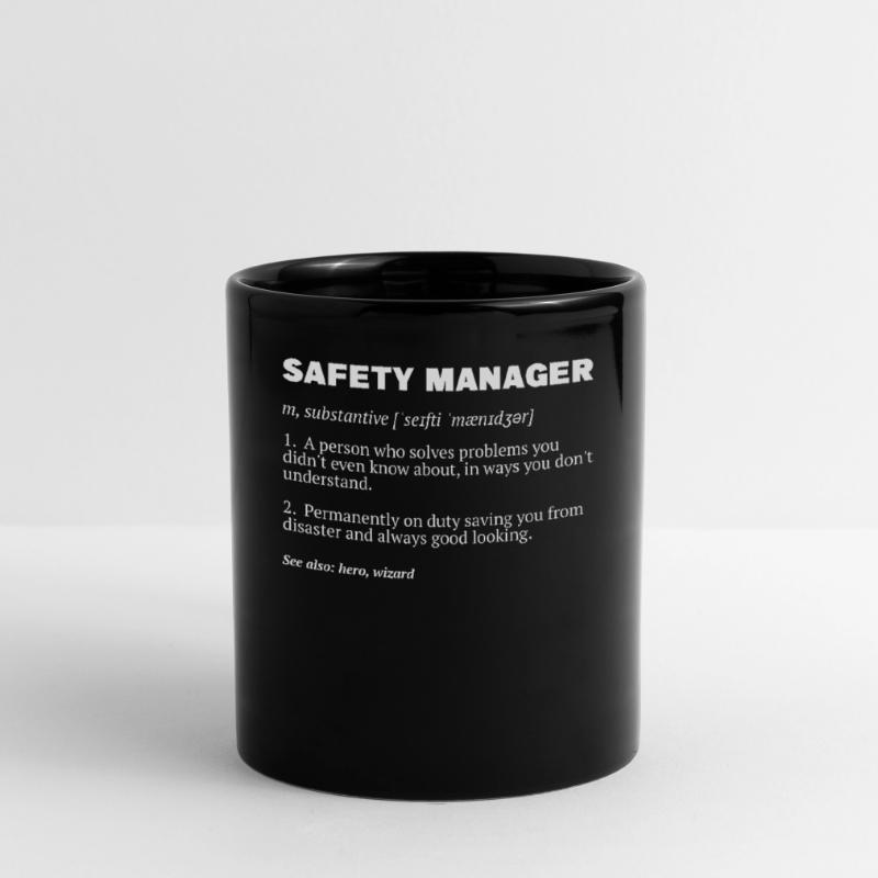 Responsable de la sécurité Agent de sécurité Mug uni