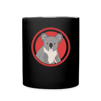 Koala Koalas | Koala Bear Koala Bear Gift - Full Colour Mug - black - Front