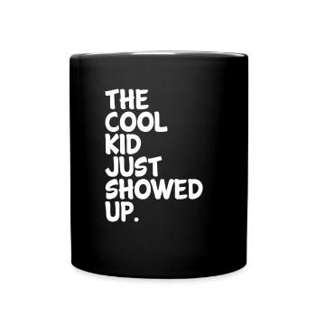 L’enfant cool vient de montrer les enfants - Mug uni - noir - Devant