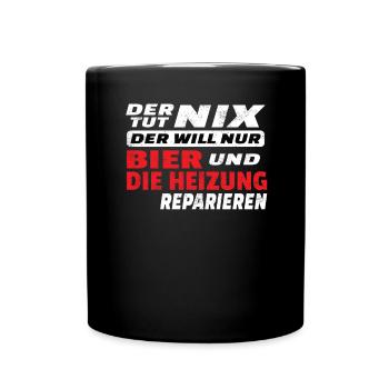 Artisans d’idées cadeaux DIY - Mug uni - noir - Devant