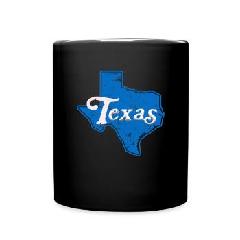 Texas Cadeau Huston Austin Dallas El Paso Rodeo - Mug uni - noir - Devant