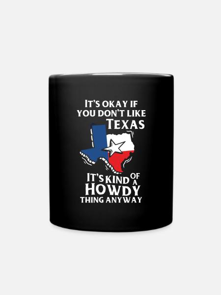 Texas - Mug uni - noir