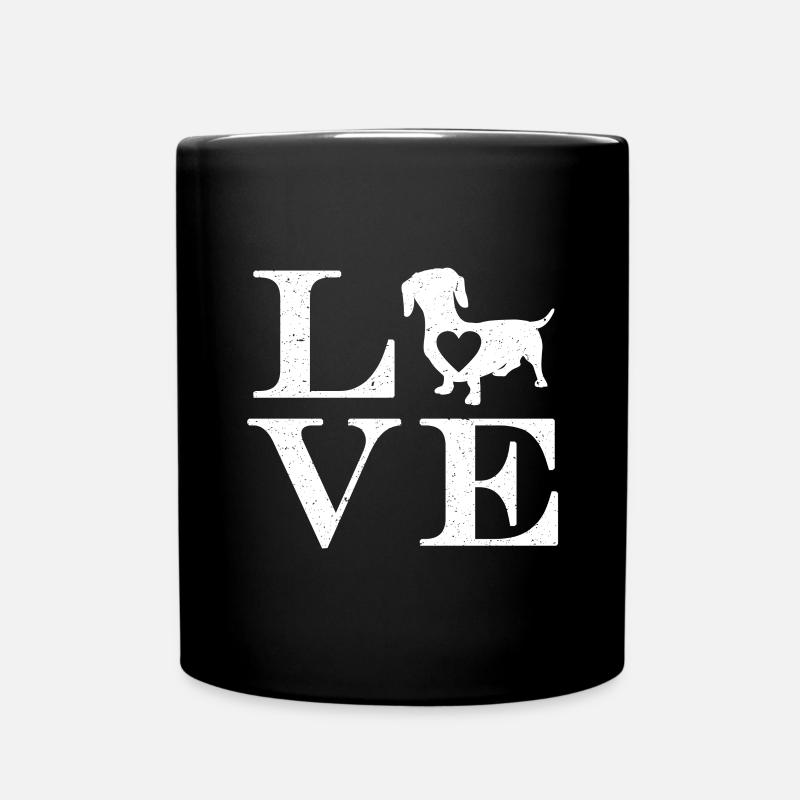 Teckel Cadeau Dixie Viennese Doxie Teckel - Mug uni - noir