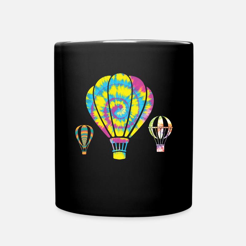 Montgolfière - Mug uni - noir