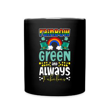T-shirt LGBT de la Saint-Patrick - Mug uni - noir - Devant