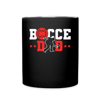 Bocce Dad Shirt Gift Daddy Daddy Father's Day - Full Colour Mug - black - Front