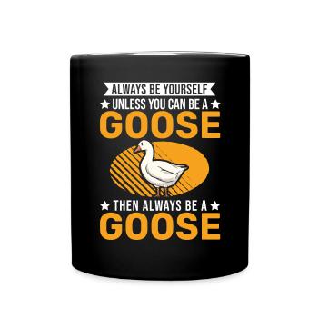 Oies Cadeau Goose Lovers Goose Éleveurs d’oies - Mug uni - noir - Devant