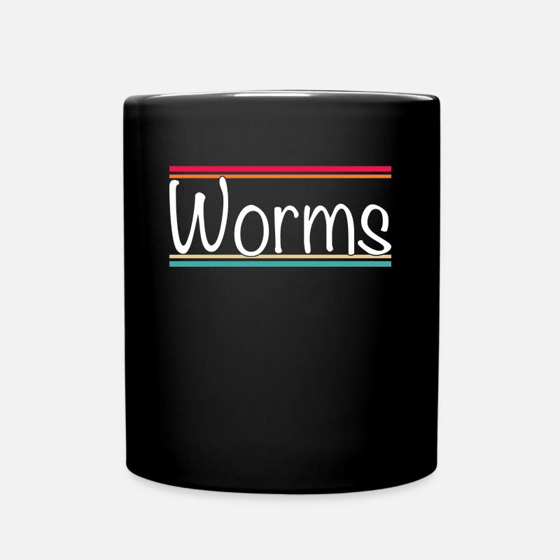 Worms - Full Colour Mug - black
