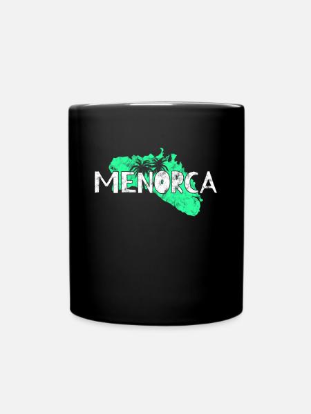 Menorca - Tasse einfarbig - Schwarz