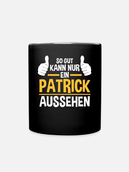 Patrick - Tasse einfarbig - Schwarz