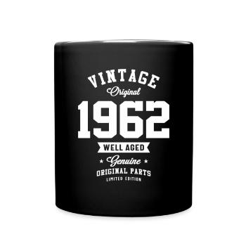 1962 Birthday 61 Years Old - Full Colour Mug - black - Front