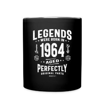 1964 Birthday 59 Years Old - Full Colour Mug - black - Front