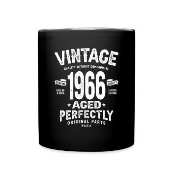 1966 Birthday 57 Years Old - Full Colour Mug - black - Front