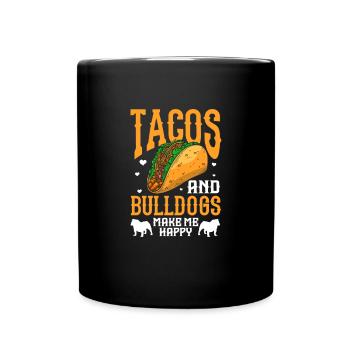 Bouledogue anglais Cadeau de chien bouledogue anglais - Mug uni - noir - Devant