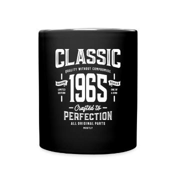 1965 Birthday 58 Years Old - Full Colour Mug - black - Front