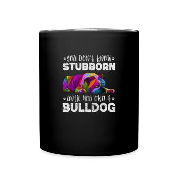 Deutsch Bulldog - Mug uni - noir - Devant
