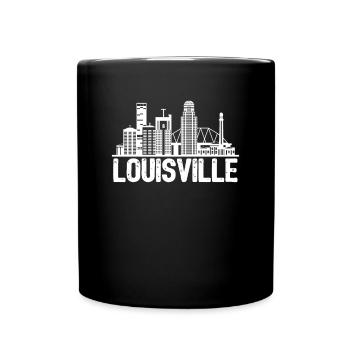 Louisville Skyline - Full Colour Mug - black - Front