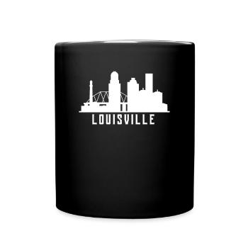 Louisville Skyline - Full Colour Mug - black - Front