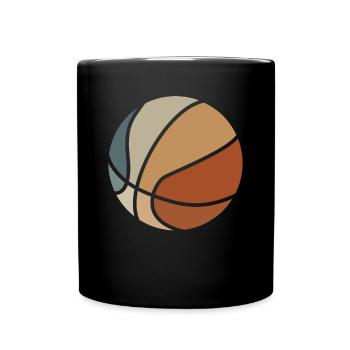 Basketball Tall Player Sports - Tasse einfarbig - Schwarz - Vorne