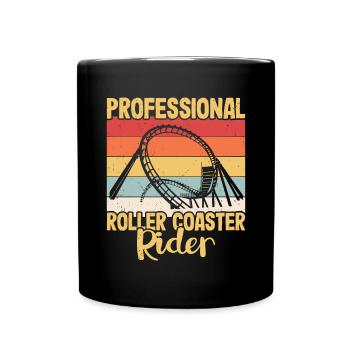 Roller coaster - Full Colour Mug - black - Front