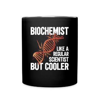 Biochimiste comme un scientifique ordinaire - Mug uni - noir - Devant