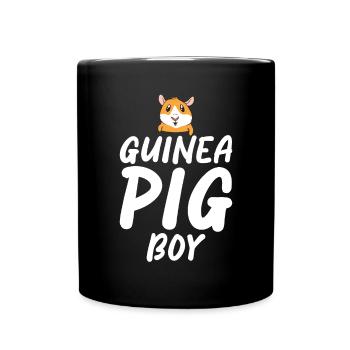 Cadeau de cochon d’Inde mignon - Mug uni - noir - Devant