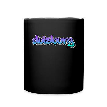 duisburg - Tasse einfarbig - Schwarz - Vorne