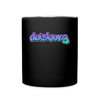 Duisbourg - Mug uni - noir - Devant