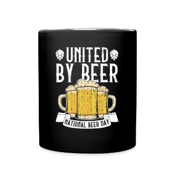 Beer Day Beer Day Beer lovers Beer drinkers - Full Colour Mug - black - Front