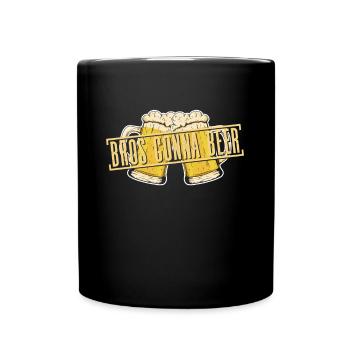 Bier Tag Tag des Bieres Bierliebhaber Biertrinker - Tasse einfarbig - Schwarz - Vorne