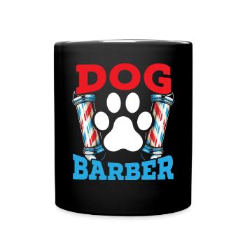 Dog Barber Pet Groomer Pet Salon Fur Artist - Mug uni - noir - Devant