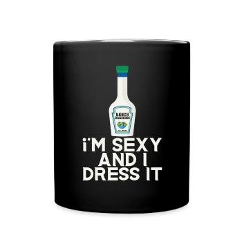 Ranch -Vinaigrette -Ranch -Vinaigrette - Mug uni - noir - Devant
