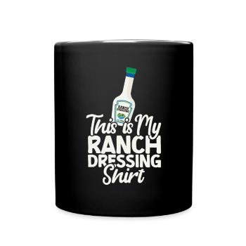 Ranch -Vinaigrette -Ranch -Vinaigrette - Mug uni - noir - Devant