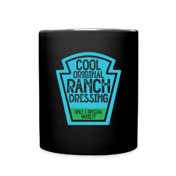 Ranch -Vinaigrette -Ranch -Vinaigrette - Mug uni - noir - Devant