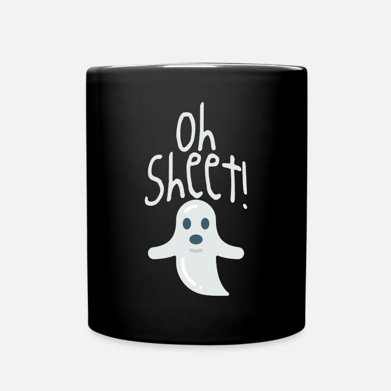 Halloween Horror Grusel Spruch - Tasse einfarbig - Schwarz