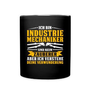 Industrial Mechanic Mechanic Locksmith Gift - Full Colour Mug - black - Front