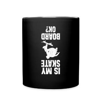 Skateboard Skateboarding Skater Skate Park - Mug uni - noir - Devant