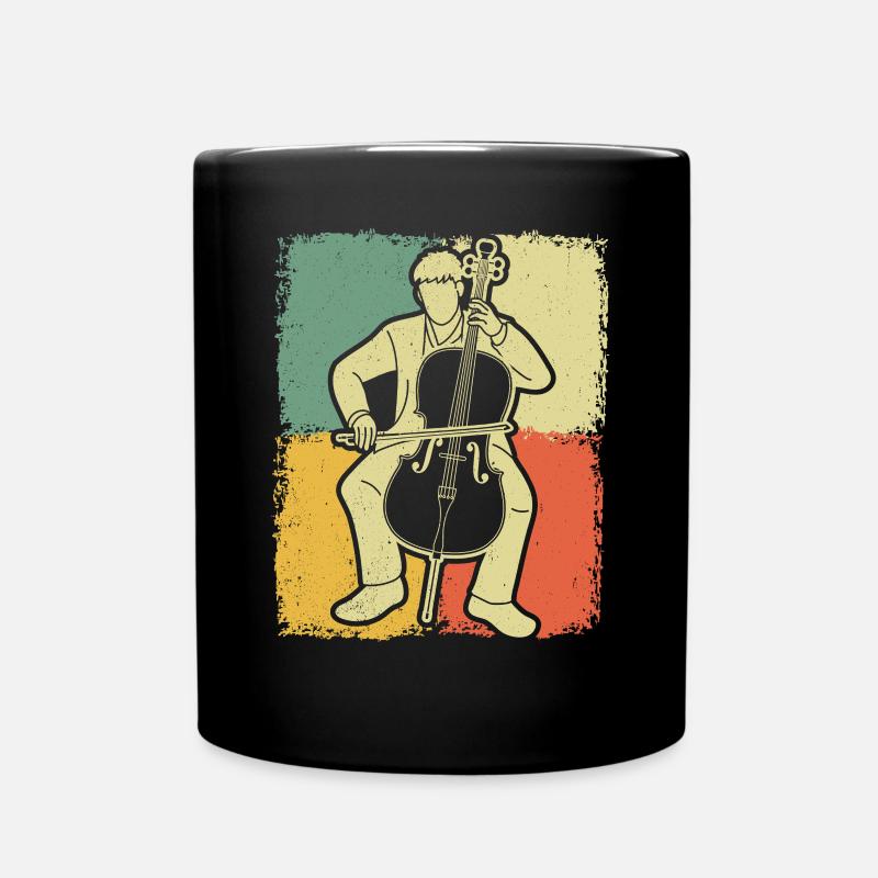 Violoncelliste violoncelliste - Mug uni - noir