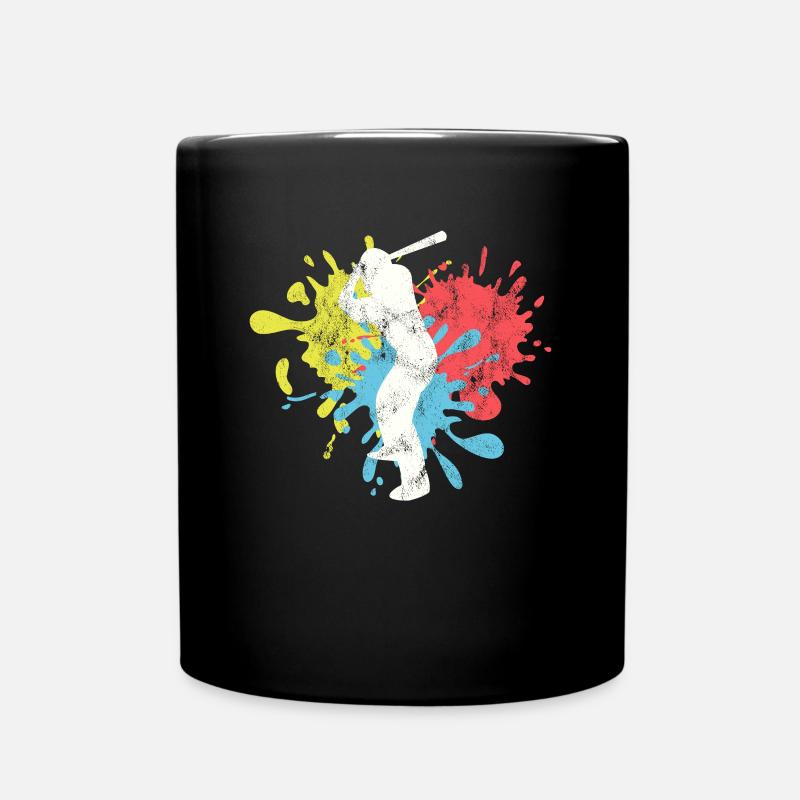 Baseball - Tasse einfarbig - Schwarz