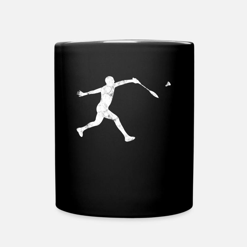 Badminton - Tasse einfarbig - Schwarz