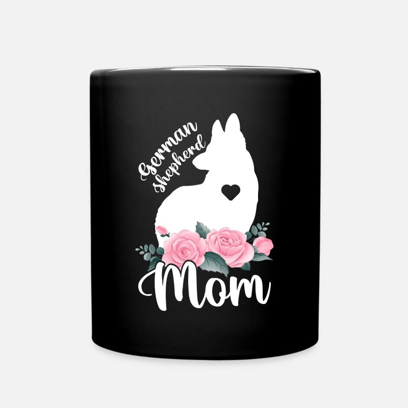 Maman berger allemand - Mug uni - noir