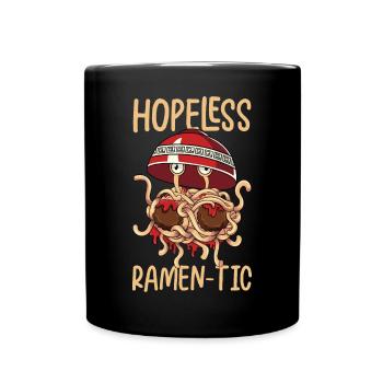 Dab Flying Spaghetti Monster - Mug uni - noir - Devant