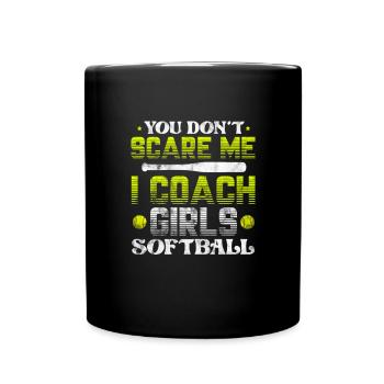 Entraîneur de softball - Mug uni - noir - Devant