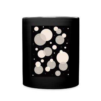 Angura Kei Motif esthétique japonais foncé - Mug uni - noir - Devant